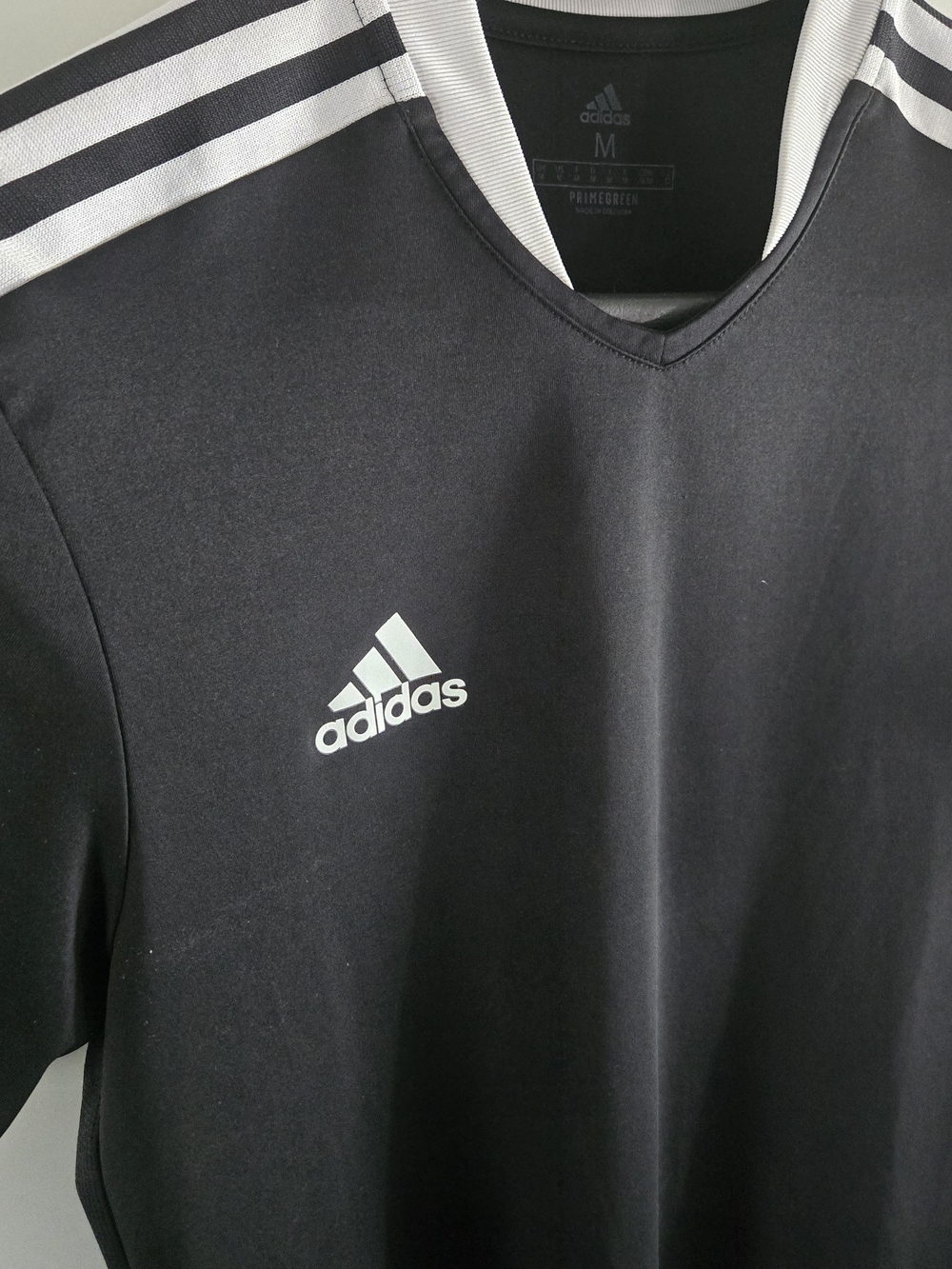 Adidas Men's Black Performance Soccer Jersey